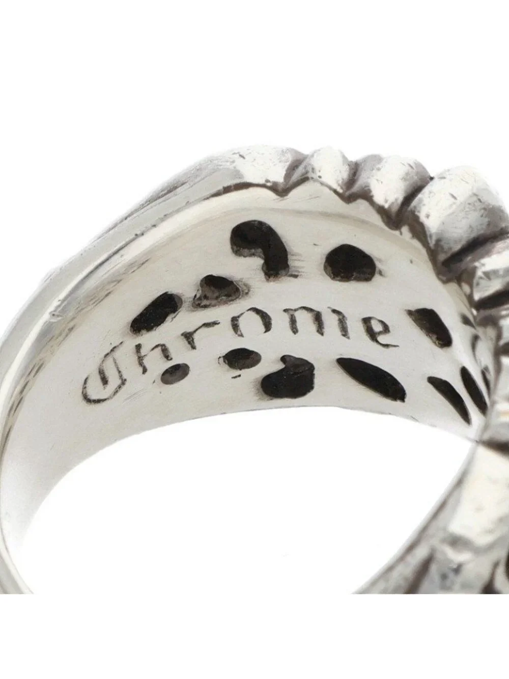 Chrome Hearts K&t Silver Ring